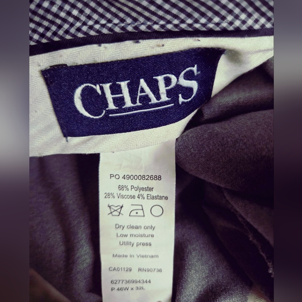 Chaps Flat Front Dress Pants - Picture 8 of 8